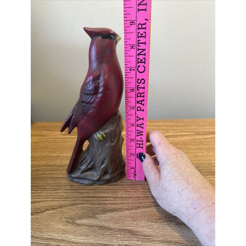Ceramic‎ Painted Cardinal - Picture 7 of 7
